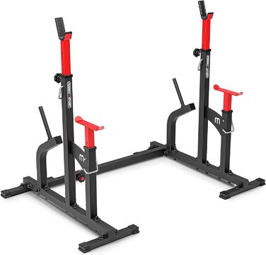 Стійка для штанги Marbo Sport MS-S104, регульована, багатофункціональна, з фіксацією, для спортзалу, дві варіації