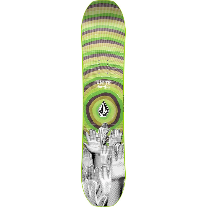 Сноуборд Nitro Ripper Kids X Volcom 2023 для дітей, фрістайл, твин-тип, універсальний, різнокольоровий