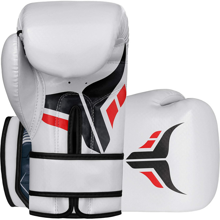 Дитячі боксерські рукавички Mytra Fusion 4oz для спарингів та тренувань MMA, кікбоксингу, білі