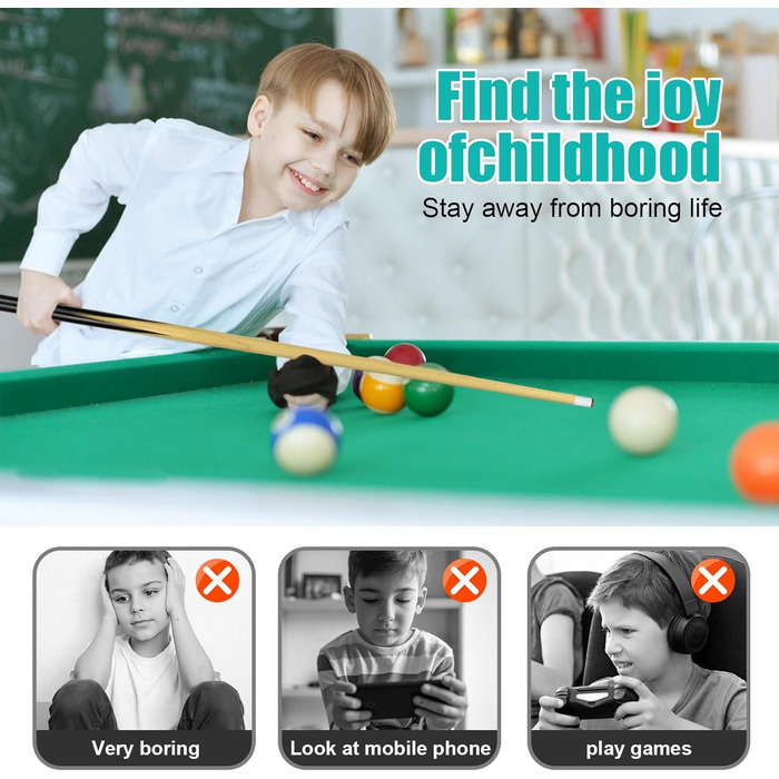 Двохчастинний дерев'яний біліардний міст (2 шт.) 121,9 см