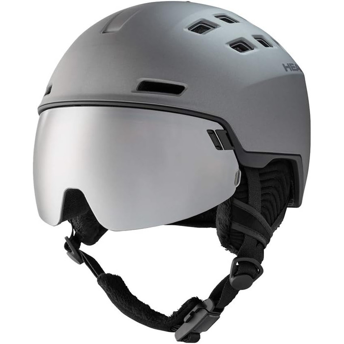 Гірськолижний шолом Head Radar Visier Graphite Black 20/21