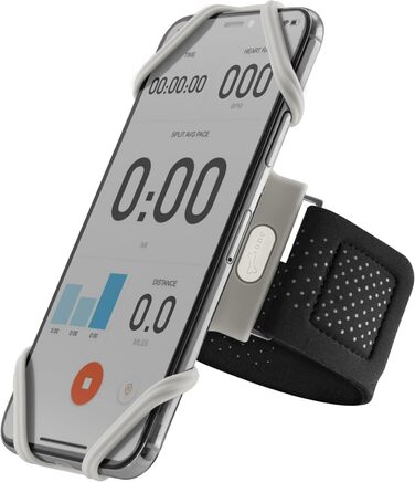 Спортивний браслет на руку BONE для iPhone/Samsung, чорний, L (25-40см)