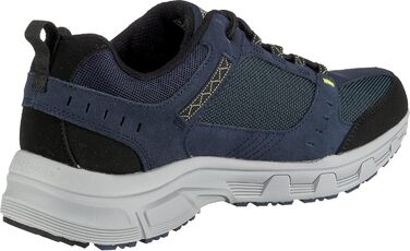 Чоловічі кросівки Skechers Vigor 2.0 Navy з шкіри, PU та сітки, акцент Lime
