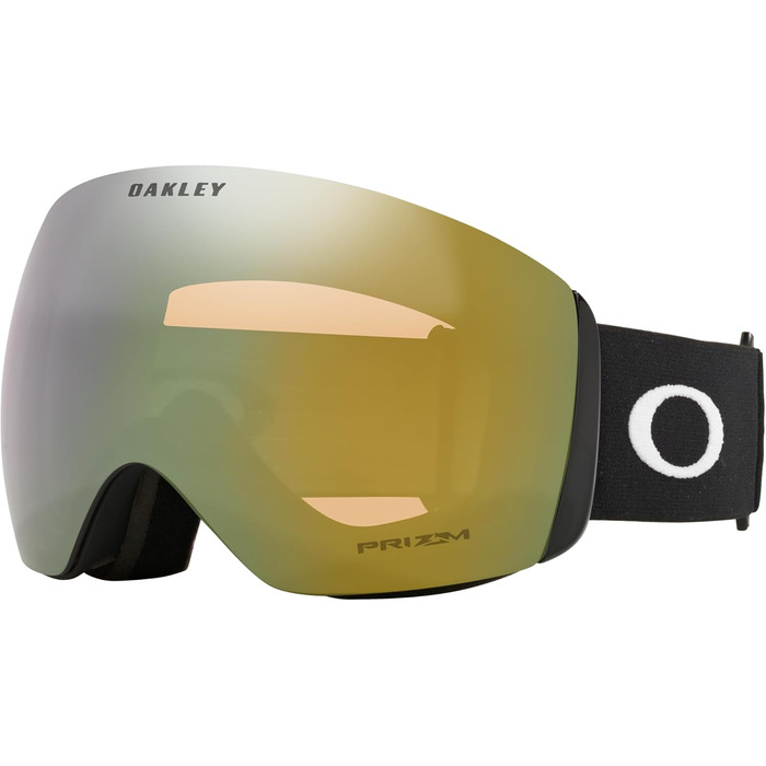 Гірськолижна маска Oakley Flight Deck Prizm, матова чорна, лінза Prizm Sage Gold