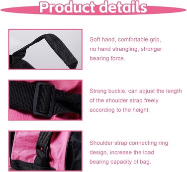 Сумка для роликових ковзанів/лиж, з регульованим ремінцем, дихаюча, для жінок, чоловіків, дітей