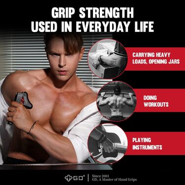 Регульований тренажер для рук GD GRIP Pro-70, 25-70 кг