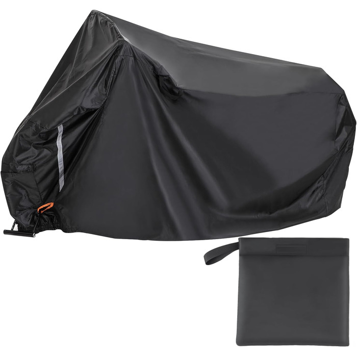 Водонепроникний чохол для велосипеда Besudo 210x120x80 см - захисна накривка для 1-2 велосипедів, E-bike, преміум якість