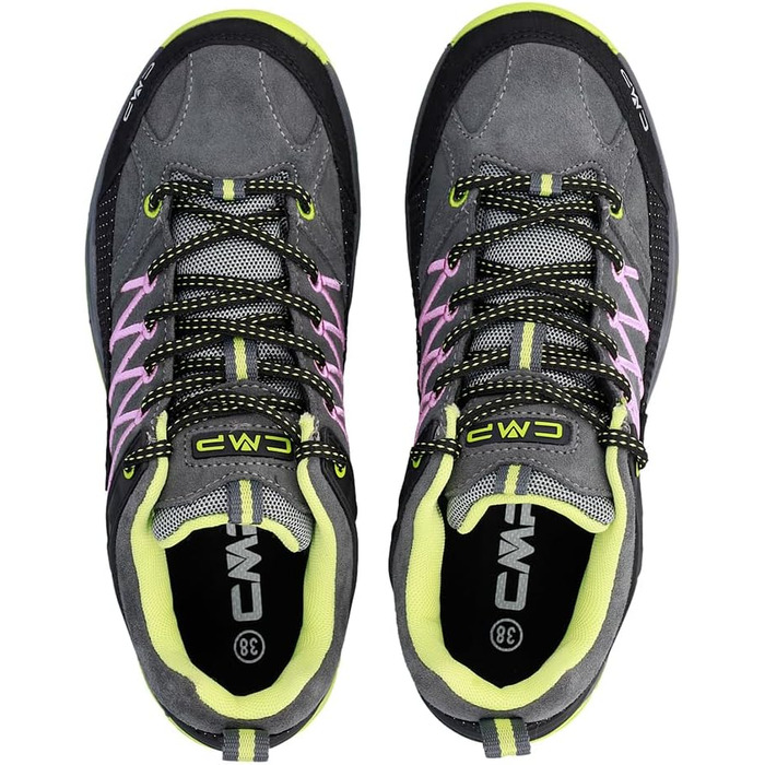 CMP Rigel - чоловічі трекінгові півчеревики для походів (5.5 UK, сірий, рожевий, колір яблука)