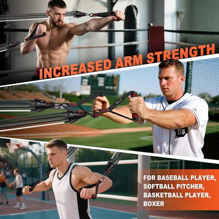 Гумові стрічки для фітнесу з ручками, набір для силових тренувань, фізіотерапії та йоги, 2-150lbs