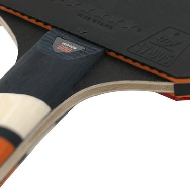 Ракетка для настільного тенісу CORNILLEAU Perform 800 Indoor — професійна, ITTF-накладки (5 зірок), технології AERO та OFC для максимального спіну, 5-шаровий дерев'яний лист