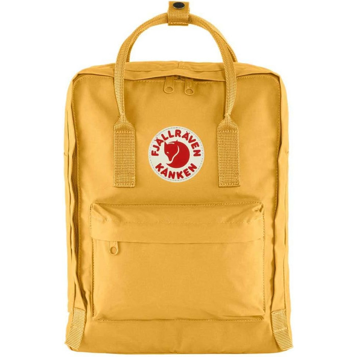 Рюкзак Fjällräven Kånken унісекс, універсальний розмір, охра-конфеті, оригінальний шведський дизайн