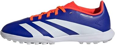 Футбольні бутси adidas Predator League J для газону, розмір 38 EU, кольори: Lucid Blue, Cloud White, Solar Red