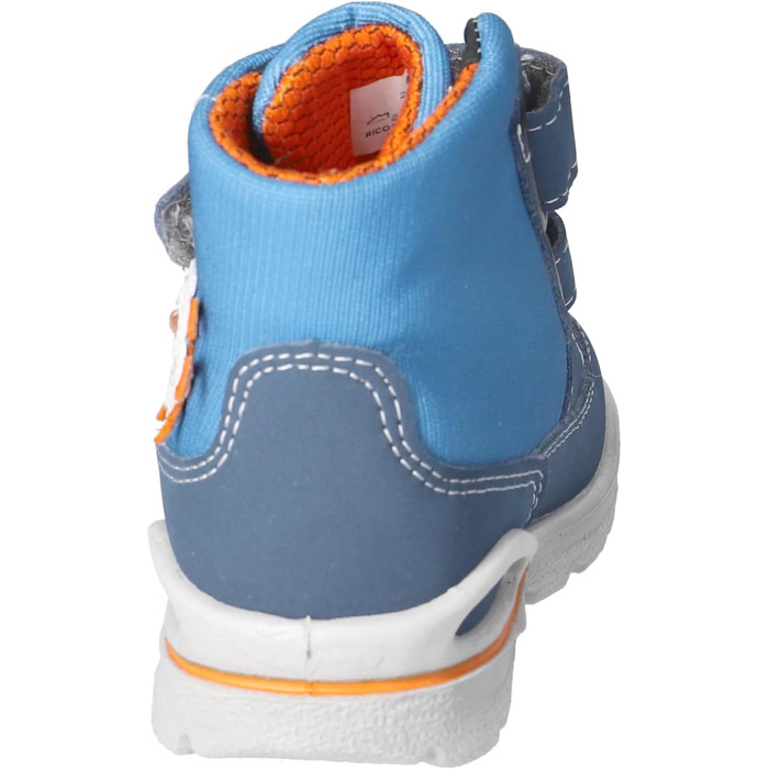 Зимові черевики RICOSTA JAN для хлопчиків, дитячі черевики для перших кроків, ширина: середня, змінна устілка, Sympatex, світловідбивачі (22 EU, Pavone Adriatic 140)