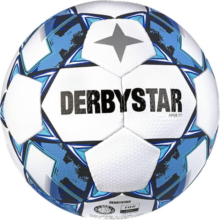 Футбольний м'яч Derbystar Apus S-Light V23, розмір 5, біло-синій, для юніорів, унісекс