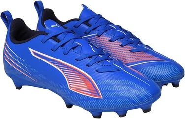 Дитячі футбольні бутси PUMA Ultra 6 Play FG/AG Jr - блакитно-біло-червоні (29 EU)