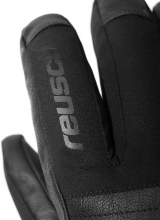 Гірськолижні рукавички Reusch унісекс з ізоляцією з натурального пуху, чорні, розмір 8