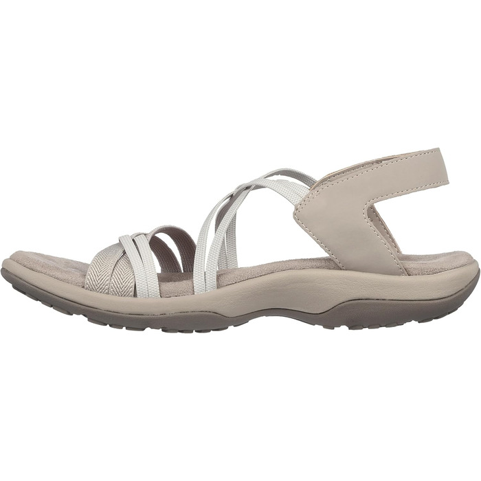 Жіночі сандалії Skechers Reggae Slim-Takes Two, світло-бежеві, розмір 37 (широкі)