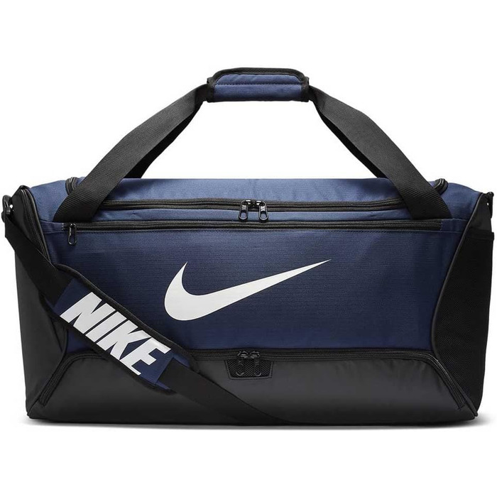 Рюкзак Nike Brasilia, універсальний розмір, темно-синій/чорний/білий