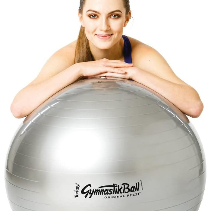 Гімнастичний м'яч Pezziball 75 см червоний для фітнесу