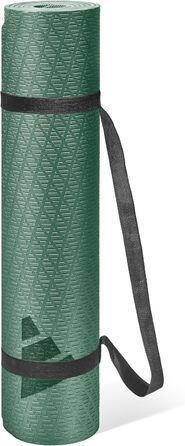 Килимок для йоги Adidas Legend Ivy, 4 мм, 176 x 61 см, протиковзна структурована поверхня, екологічний матеріал