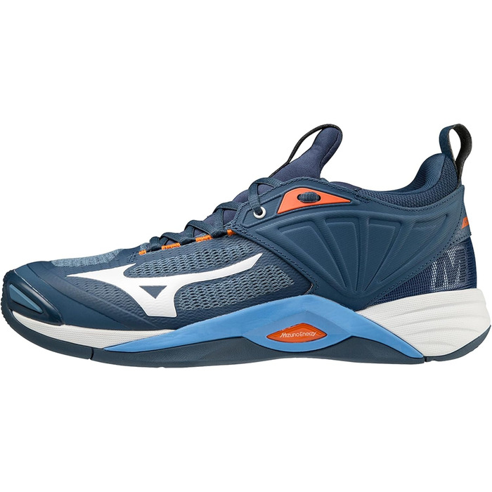 Волейбольне взуття Mizuno Unisex, білий (46 EU, Navy)