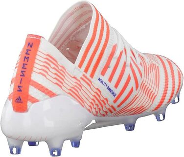 Жіночі футбольні бутси Adidas Nemeziz 17.1 FG, 36 EU, білий, Footwear White/Mystery Ink/Easy Coral