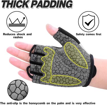 Велосипедні рукавички чоловічі літні напівпальцеві MTB, рукавички для гірського велосипеда/шосе, велосипедні рукавички для відпочинку чоловічі та жіночі, дихаючі, неслизькі, амортизуючі, білі XXL