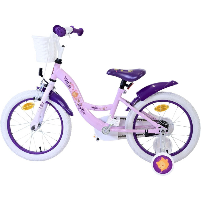Дитячий велосипед Disney Wish для дівчаток, 16 дюймів, фіолетовий