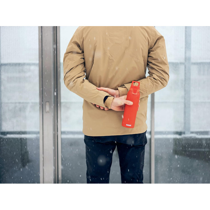 Термос пляшка SIGG Hot & Cold One 0,55 л з ситечком для чаю, нержавіюча сталь 18/8, герметична, BPA-free, червона