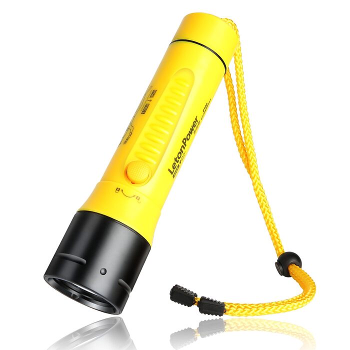 Ліхтар підводний Tauchlampe 1800 Lumens IPX8 (100м) - Професійний, перезаряджуваний, 5500K, для дайвінгу та підводного полювання