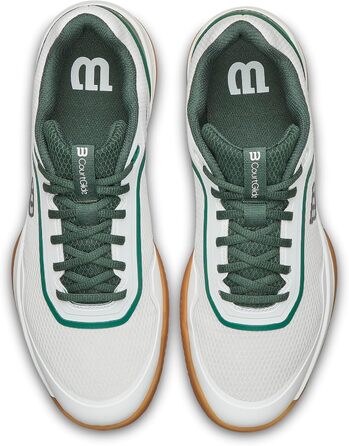 Тенісні кросівки Wilson Courtglide для чоловіків (44 EU, X-широкі, білий/сирамуд/гума)