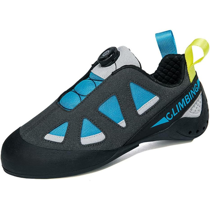 Легкі та дихаючі скелелазні кросівки для боулдерингу, неслизькі, зелені (43 EU, блакитні)