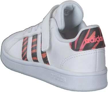 Кросівки Adidas Grand Court C для дітей (Unisex), 29 EU, білий/чорний/червоний