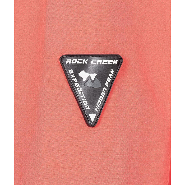 Жіноча куртка-вітровка Softshell Rock Creek D-402, кораллово-бірюзова, розмір XXL