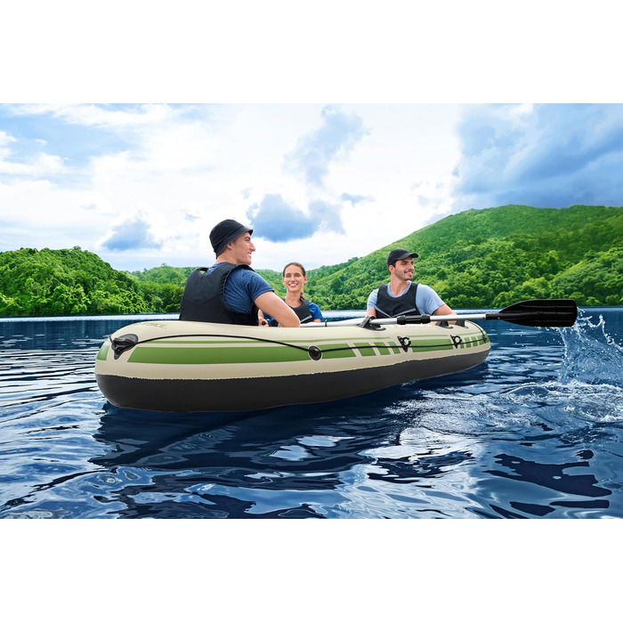 Надувний човен Bestway Hydro-Force Voyager X3 294x137x39 см комплект