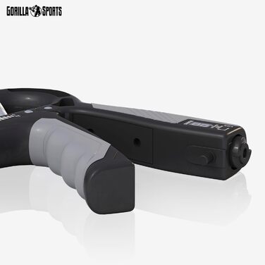 Регульовані гріпси Gorilla Sports® 5-60 кг з лічильником, нековзні - тренажер для пальців, передпліч, кистей рук та збільшення сили хвата для фітнесу та силових тренувань