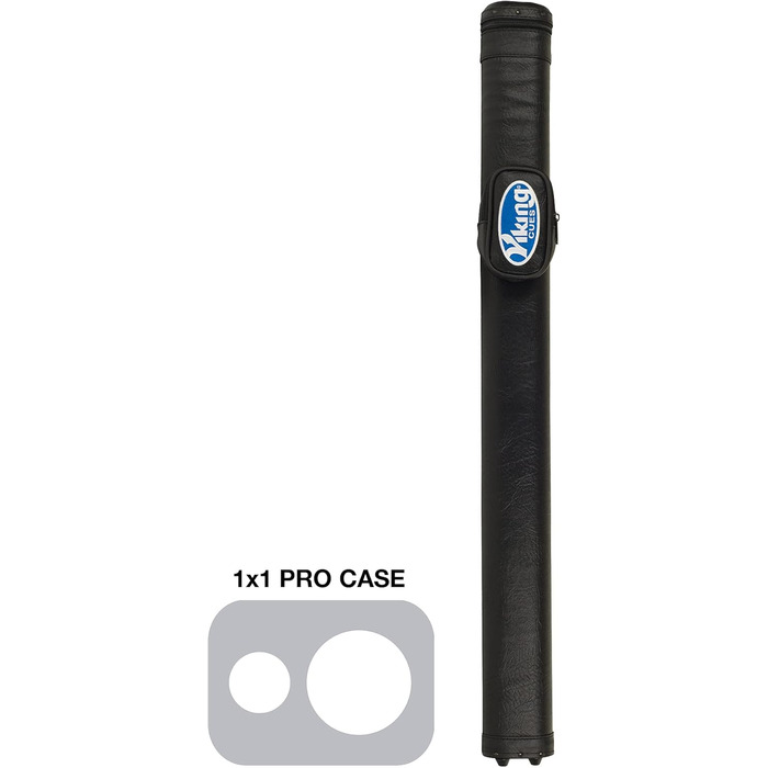 Чохол для більярдної кулі Viking з ремінком, вінілова оболонка та фетрова внутрішня частина, аксесуари для більярдного столу, обладнання для більярду (1x1)