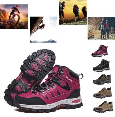 Трекінгові черевики для чоловіків та жінок. Легкі outdoor черевики, спортивні кросівки для кемпінгу. Армійний зелений, 39 EU