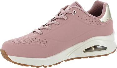 Кросівки жіночі Skechers UNO Shimmer Away Rose Gold (36.5 EU) - рожеві, Durabuck, Duraleather, сітка