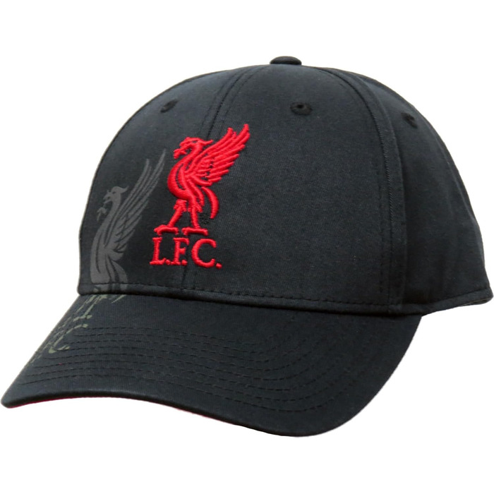 Кепка Liverpool FC Obsidian Mass MVP Premiership чорного кольору, універсальний розмір