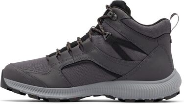 Чоловічі трекінгові черевики Columbia Re-Peak Mid Grey Dark Grey X Black 46 EU