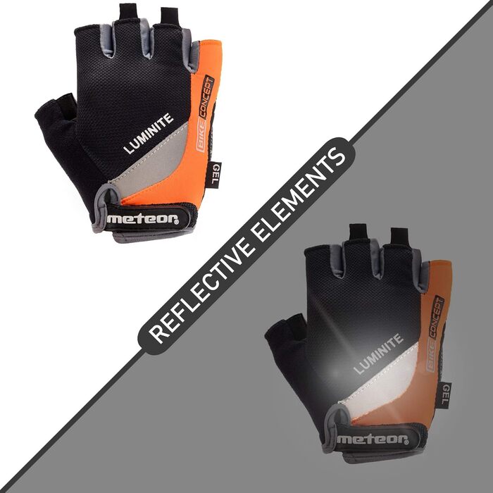 Рукавички велосипедні Meteor Radhandschuhe MTB Gel GX31 Green для чоловіків, жінок та дітей. Велосипедні рукавички для гірського велосипеда, катання, даунхілу та хайкінгу.