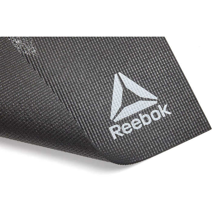 Йога-мат Reebok 4 мм, антиковзкий фітнес килимок