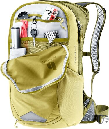 Велосипедний рюкзак Deuter Race Air 14+3 л, вентиляція спини, легкий