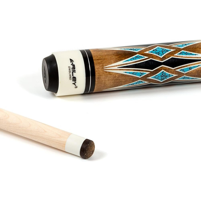 Більярдний кий Riley Centurion, 147 см, з чохлом, захист наконечника 13 мм