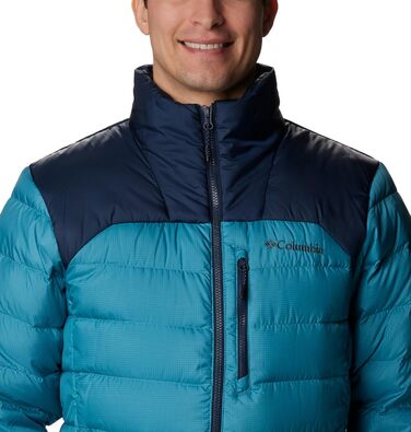 Чоловіча пуховика Columbia Autumn Park (розмір L, колір Collegiate Navy) — тепла зимова куртка