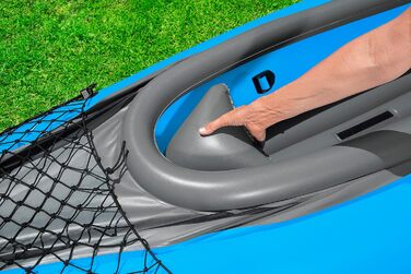 Надувний каяк Bestway Hydro-Force Cove Champion X2, 331x88x45 см, комплект з веслами і насосом
