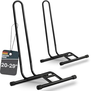 Підставка для велосипеда Mountainbike 20-29 дюймів - стійка для MTB велосипедів, підходить для шин до 3 дюймів, 1 x MTB стійка (2 x MTB стійки)