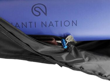 Сумка для йогамату Shanti Nation Mat Bag XL чорного кольору - зручна та практична, підходить для Shanti Mat Pro XL та матів шириною 68 см