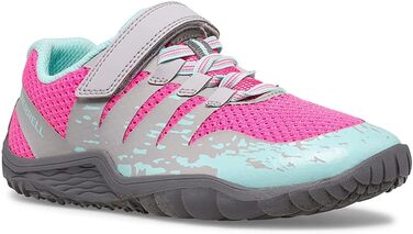 Кросівки Merrell Trail Glove 5 A/C для дітей та дорослих, сірі з рожевим та блакитним, 38 EU